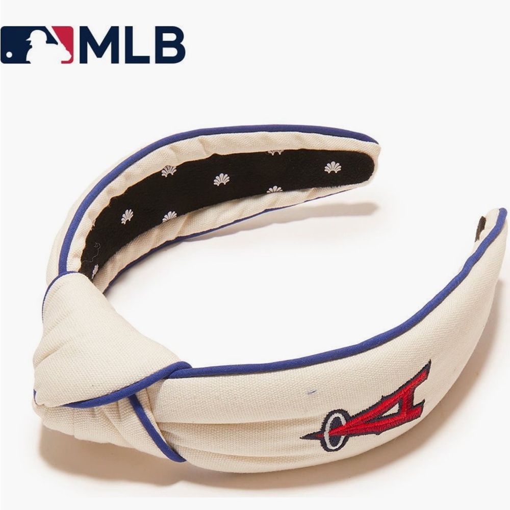 ⚾️ 😇 Lele Sadoughi MLB Los Angeles Angels Embroidered Headband